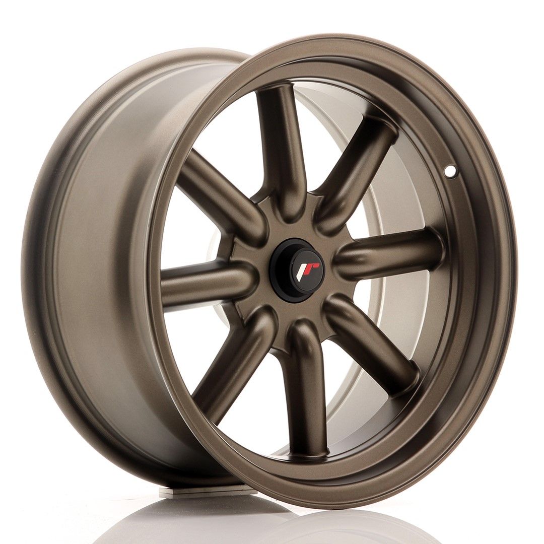 Image of JR-Wheels JR19 Velgen 17 Inch 8J ET0-9 Custom PCD Flat Bronze