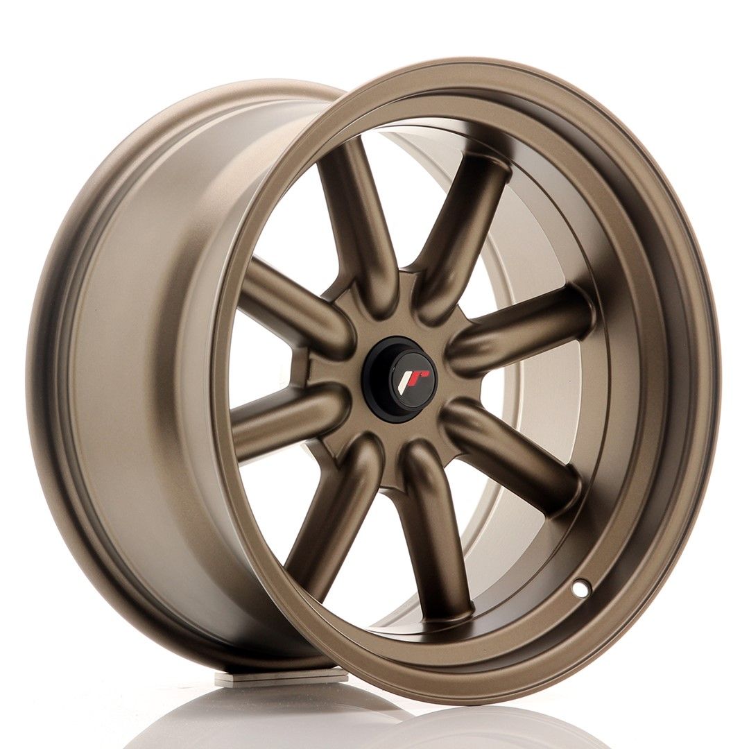 Image of JR-Wheels JR19 Velgen 17 Inch 9J ET-10-25 Custom PCD Flat Bronze