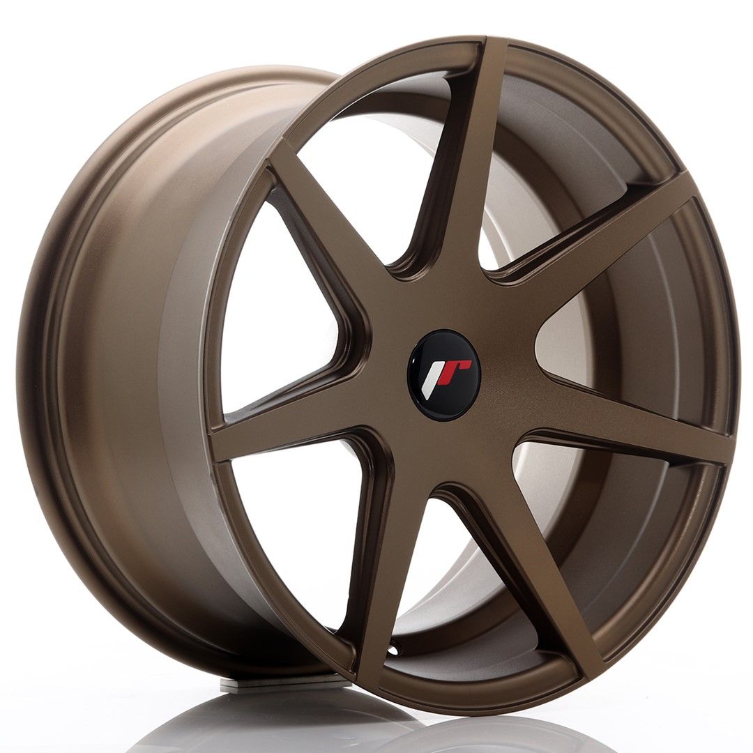 Image of JR-Wheels JR20 Velgen 18 Inch 9.5J ET20-40 Custom PCD Flat Bronze