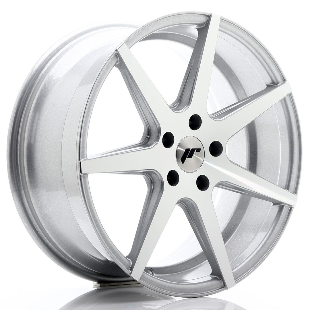 Image of JR-Wheels JR20 Velgen 19 Inch 8.5J ET40 5x112 Silver Machined Face