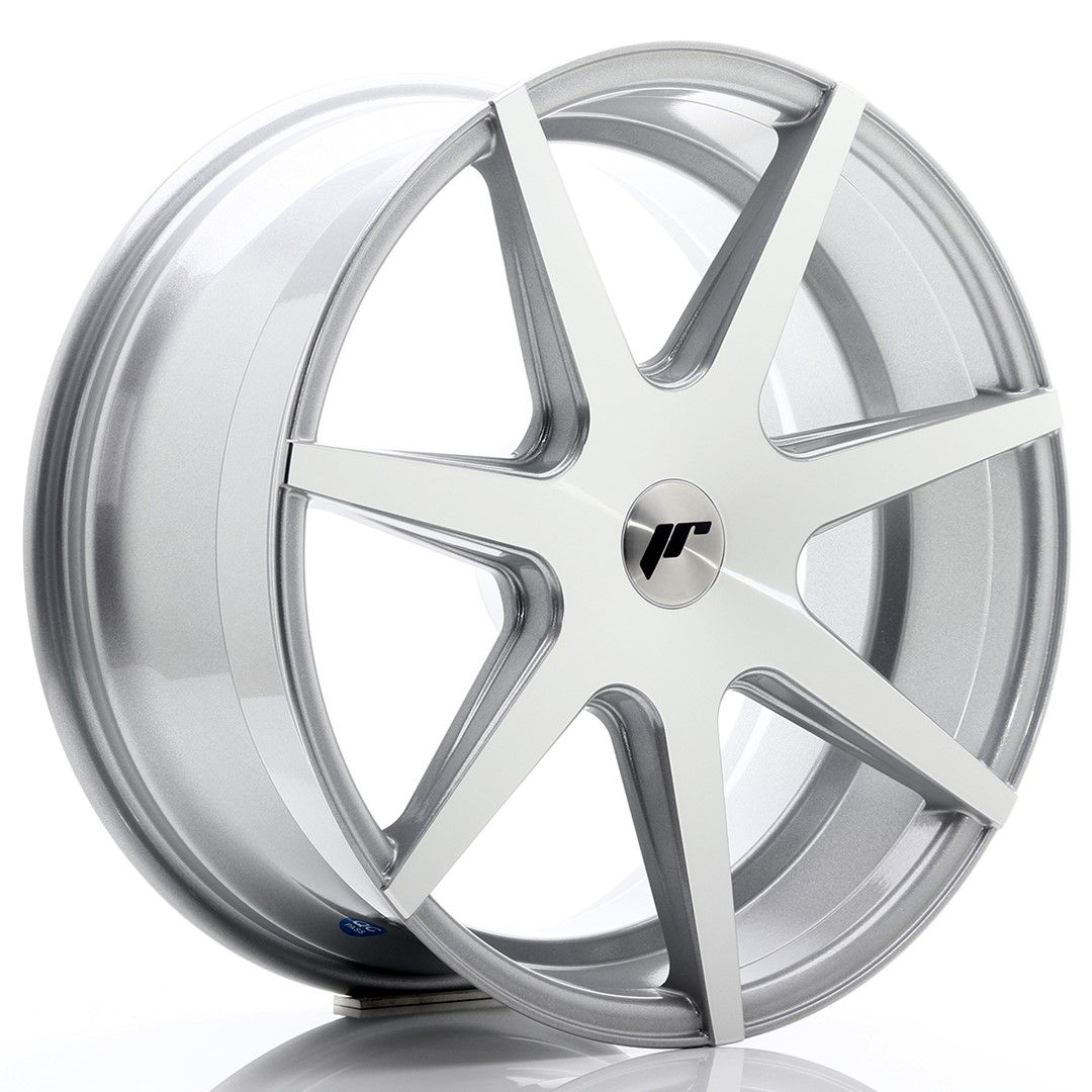 Image of JR-Wheels JR20 Velgen 19 Inch 8.5J ET35-40 Custom PCD Silver Machined Face