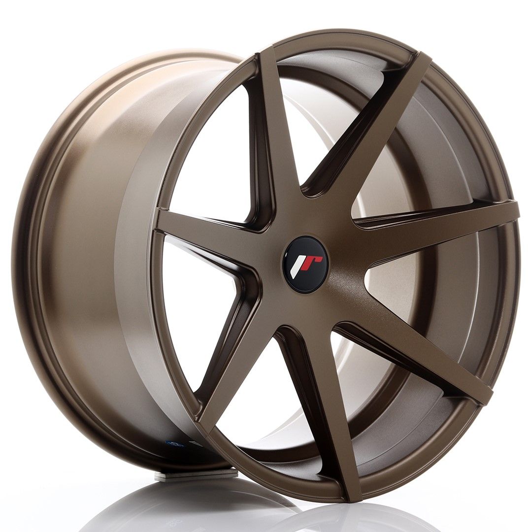 Image of JR-Wheels JR20 Velgen 20 Inch 11J ET20-30 Custom PCD Flat Bronze