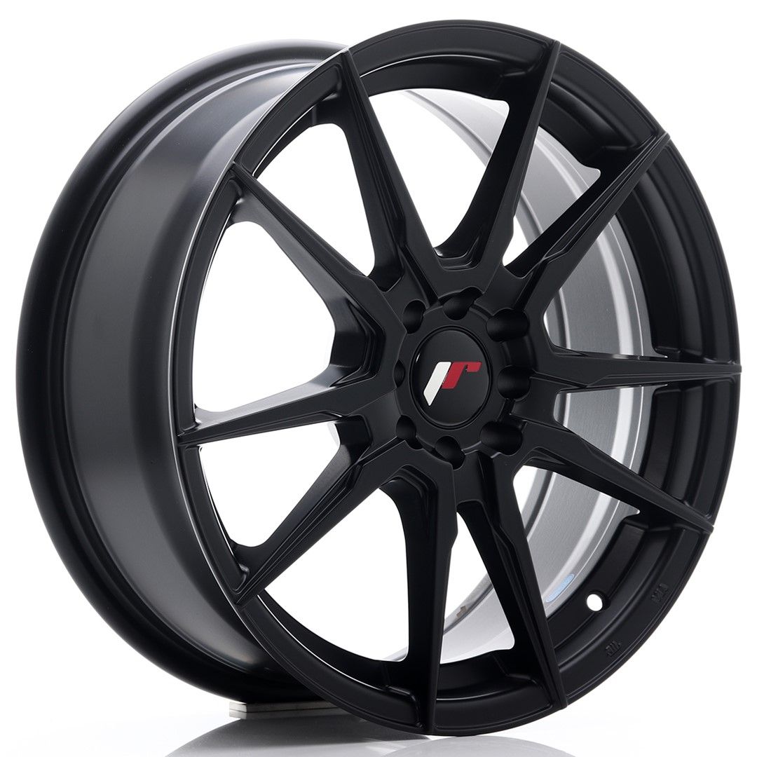Image of JR-Wheels JR21 Velgen 17 Inch 7J ET40 4x100,4x114.3 Flat Black