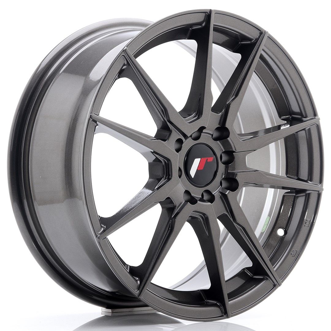 Image of JR-Wheels JR21 Velgen 17 Inch 7J ET40 4x100,4x114.3 Hyper Gray