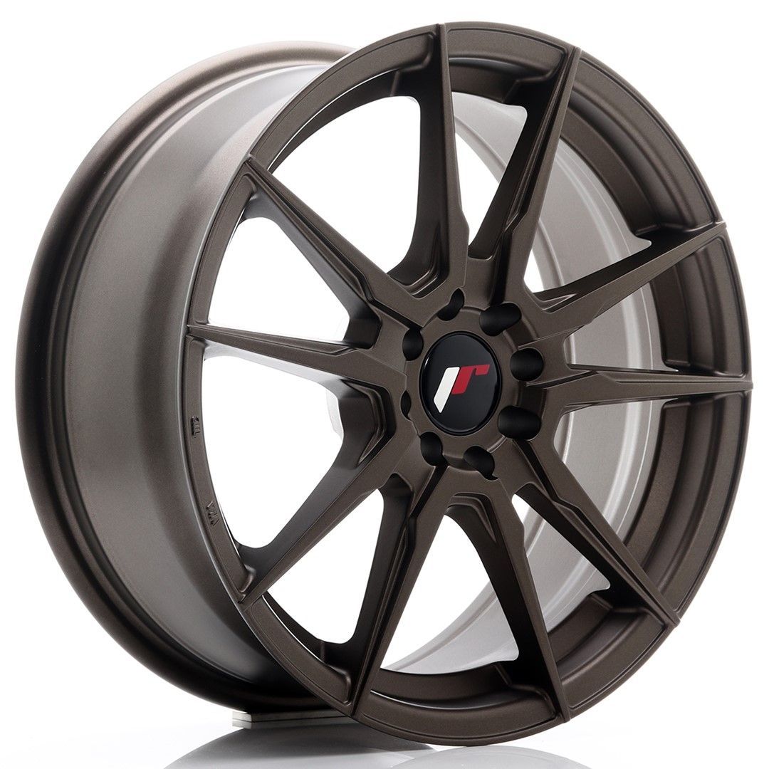 Image of JR-Wheels JR21 Velgen 17 Inch 7J ET40 5x100,5x114.3 Flat Bronze