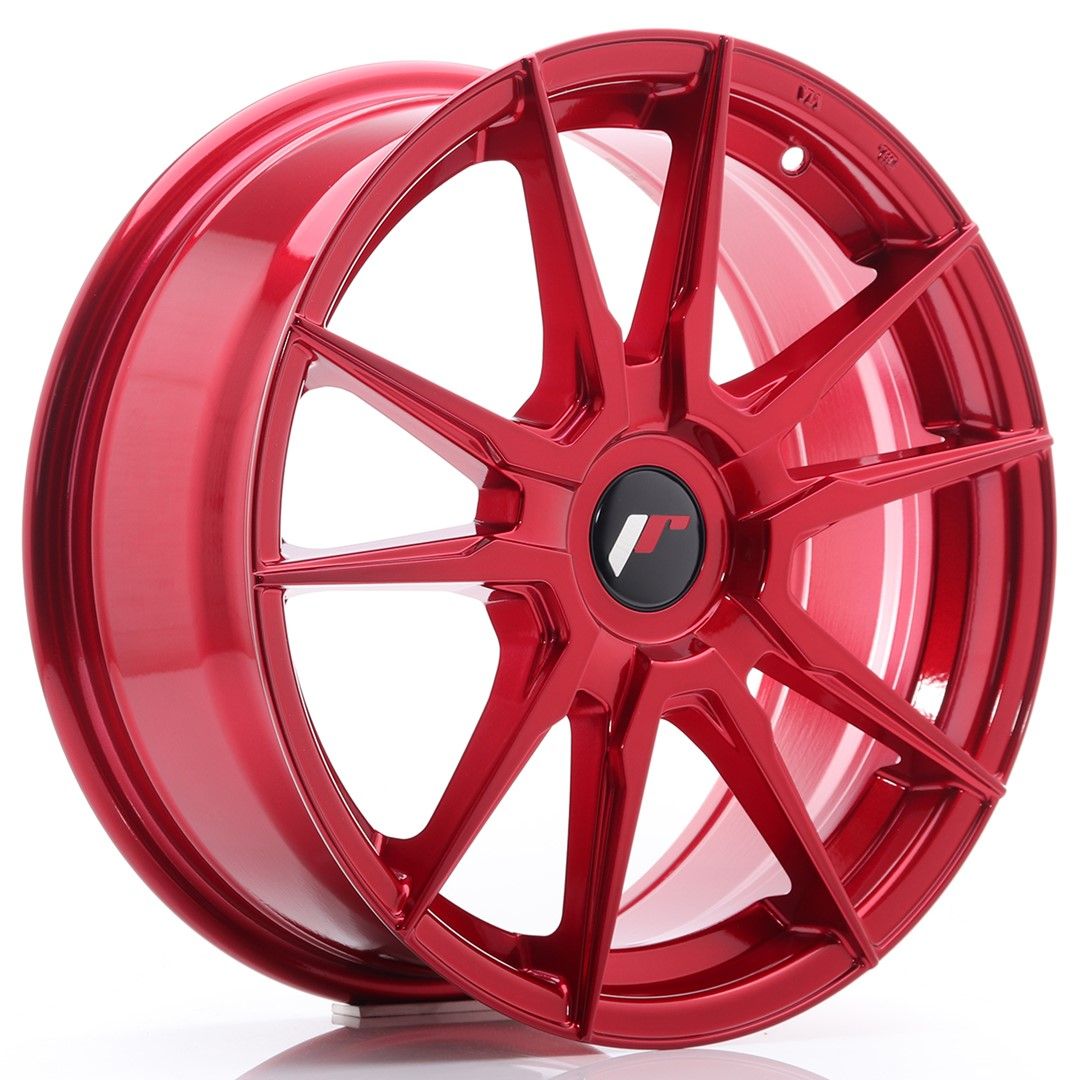 Image of JR-Wheels JR21 Velgen 17 Inch 7J ET35-40 Custom PCD Platinum Red