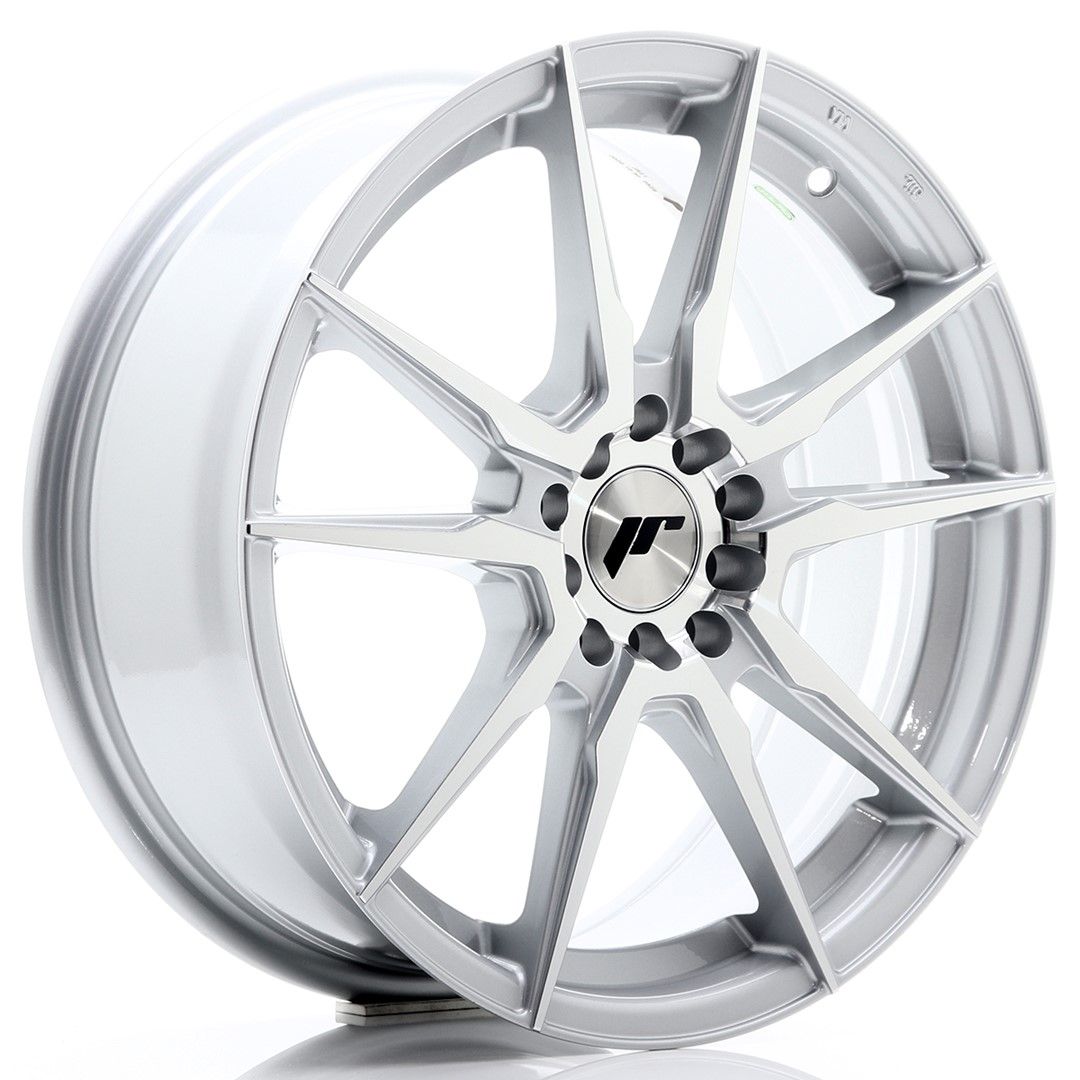 Image of JR-Wheels JR21 Velgen 17 Inch 7J ET25 4x100,4x108 Silver Machined Face