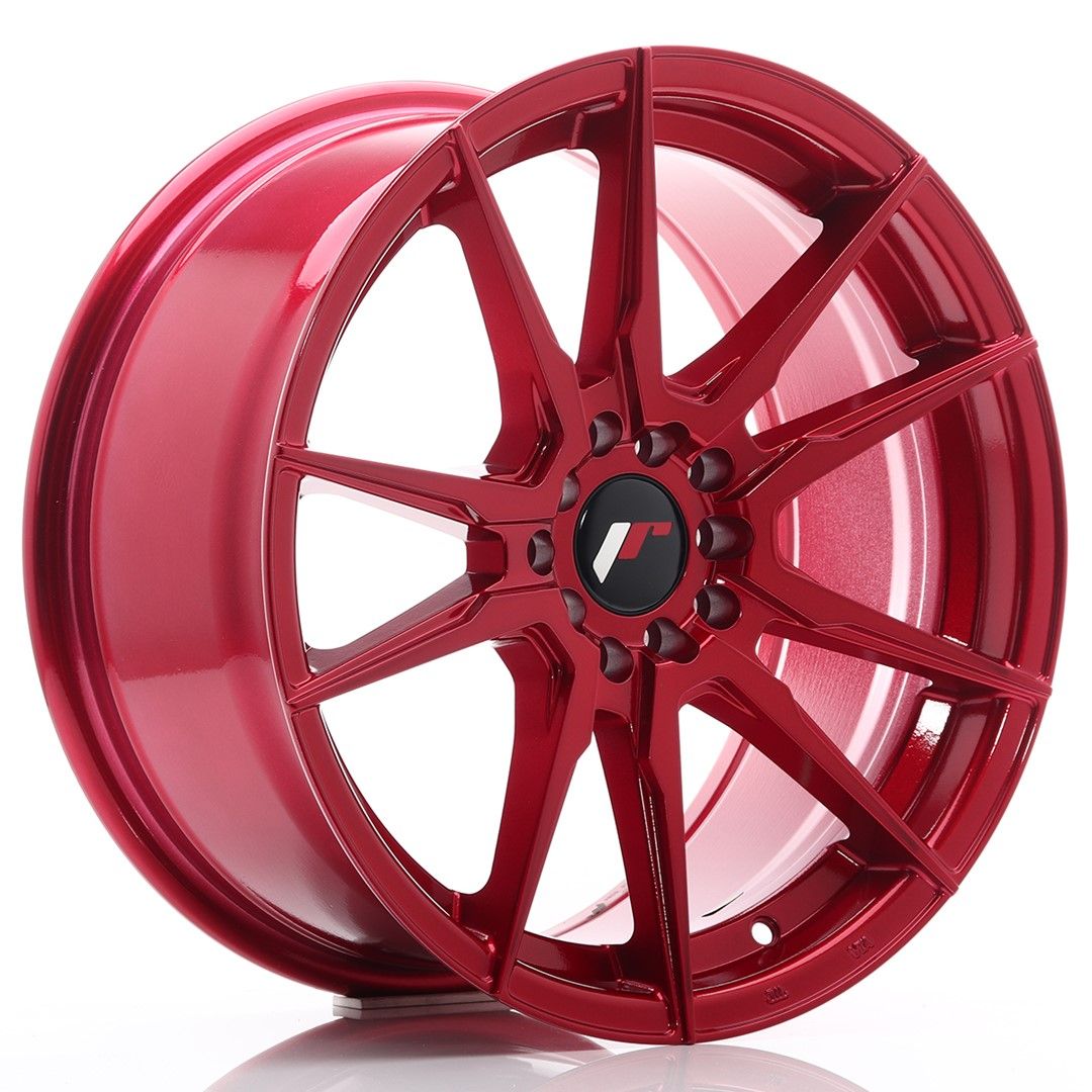 Image of JR-Wheels JR21 Velgen 17 Inch 8J ET35 5x100,5x114.3 Platinum Red