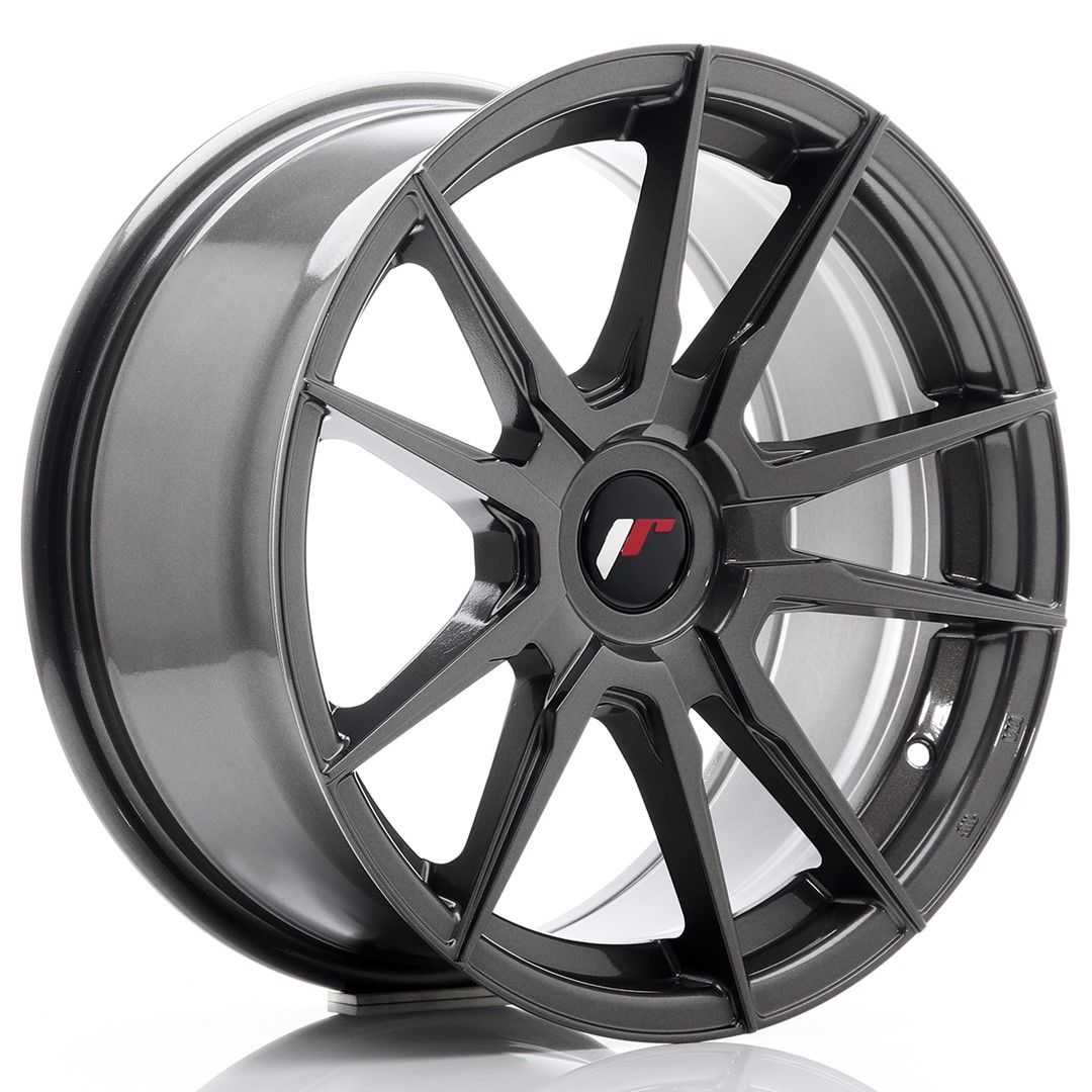 Image of JR-Wheels JR21 Velgen 17 Inch 8J ET35 Custom PCD Hyper Gray