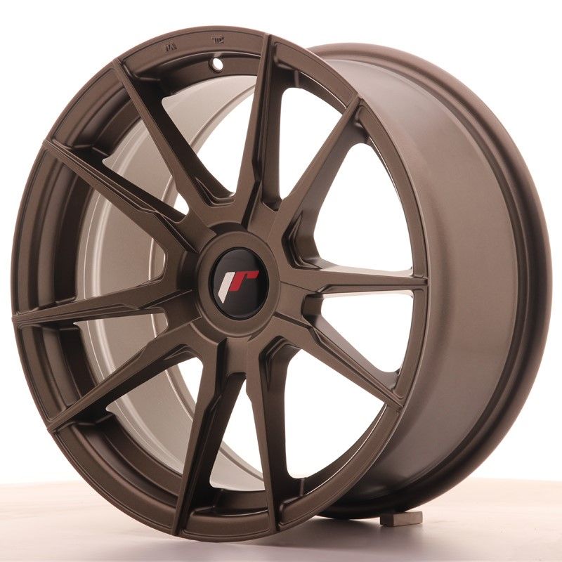 Image of JR-Wheels JR21 Velgen 17 Inch 8J ET35 Custom PCD Flat Bronze