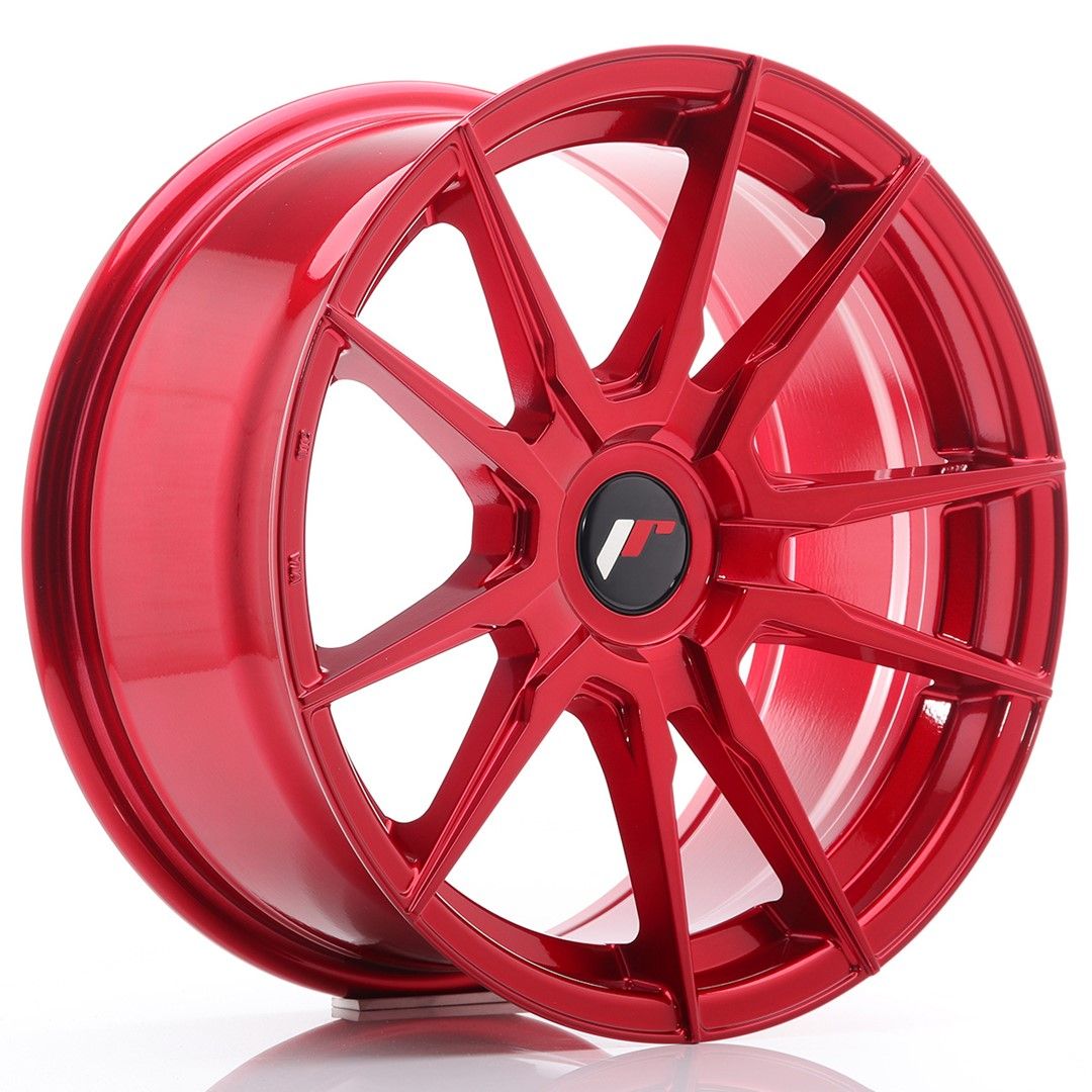 Image of JR-Wheels JR21 Velgen 17 Inch 8J ET35 Custom PCD Platinum Red