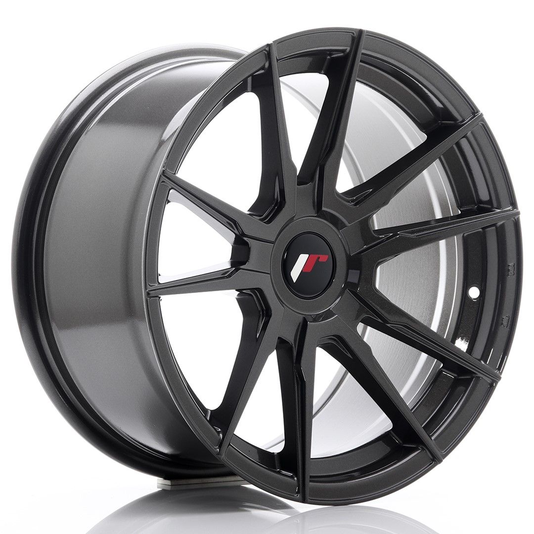 Image of JR-Wheels JR21 Velgen 17 Inch 9J ET25-35 Custom PCD Hyper Gray