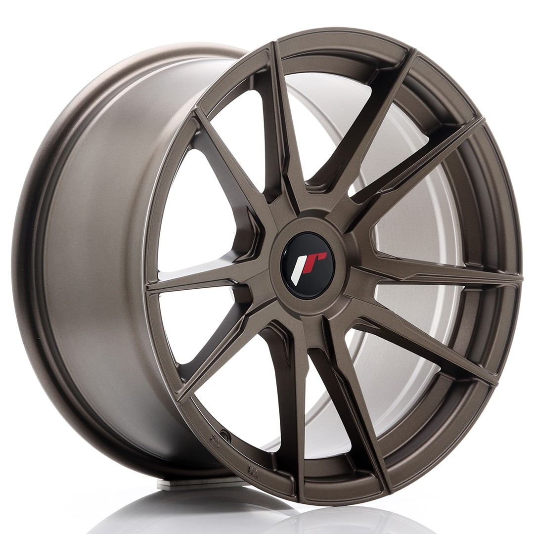 Image of JR-Wheels JR21 Velgen 17 Inch 9J ET25-35 Custom PCD Flat Bronze