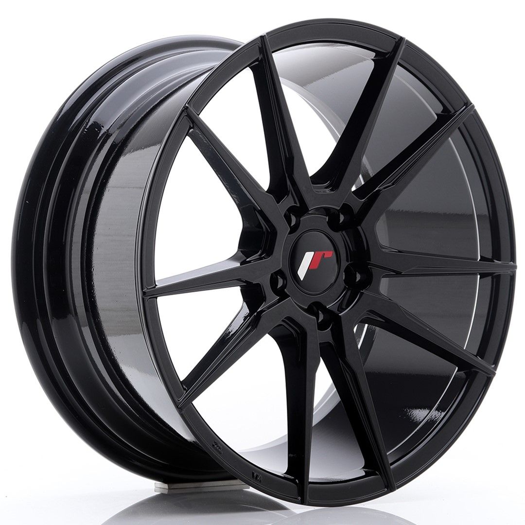 Image of JR-Wheels JR21 Velgen 18 Inch 8.5J ET40 5x100 Gloss Black