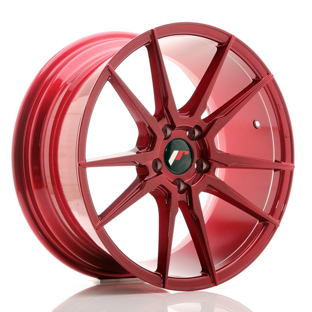 Image of JR-Wheels JR21 Velgen 18 Inch 8.5J ET40 5x112 Platinum Red