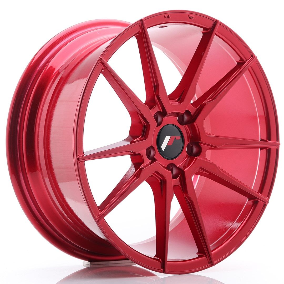 Image of JR-Wheels JR21 Velgen 18 Inch 8.5J ET40 5x112 Platinum Red