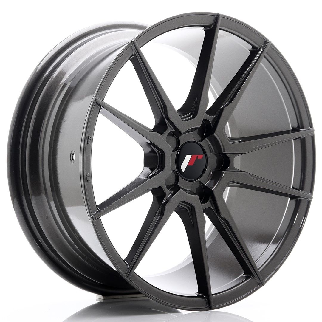 Image of JR-Wheels JR21 Velgen 18 Inch 8.5J ET40 Custom PCD Hyper Gray