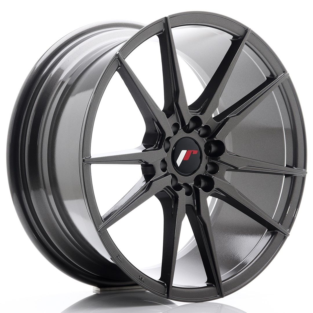 Image of JR-Wheels JR21 Velgen 18 Inch 8.5J ET40 5x112,5x114.3 Hyper Gray