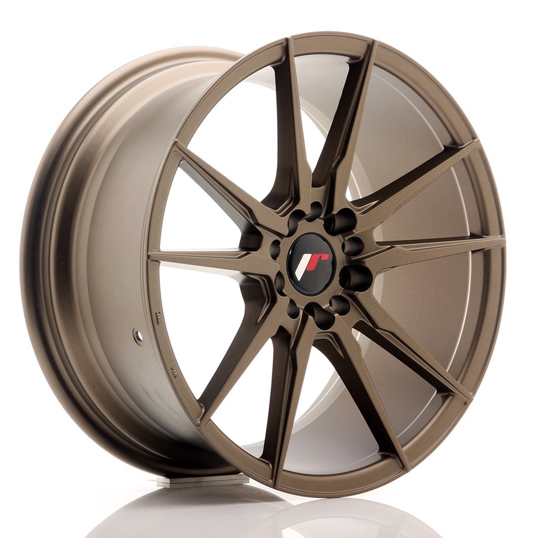 Image of JR-Wheels JR21 Velgen 18 Inch 8.5J ET40 5x112,5x114.3 Flat Bronze