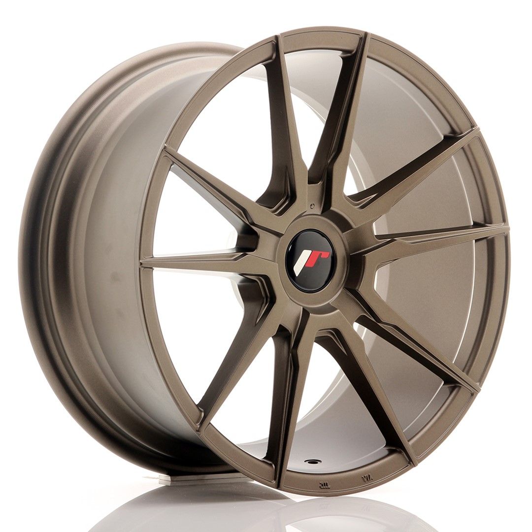 Image of JR-Wheels JR21 Velgen 18 Inch 8.5J ET30-40 Custom PCD Flat Bronze