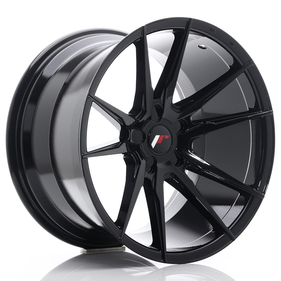 Image of JR-Wheels JR21 Velgen 19 Inch 11J ET15-30 Custom PCD Gloss Black
