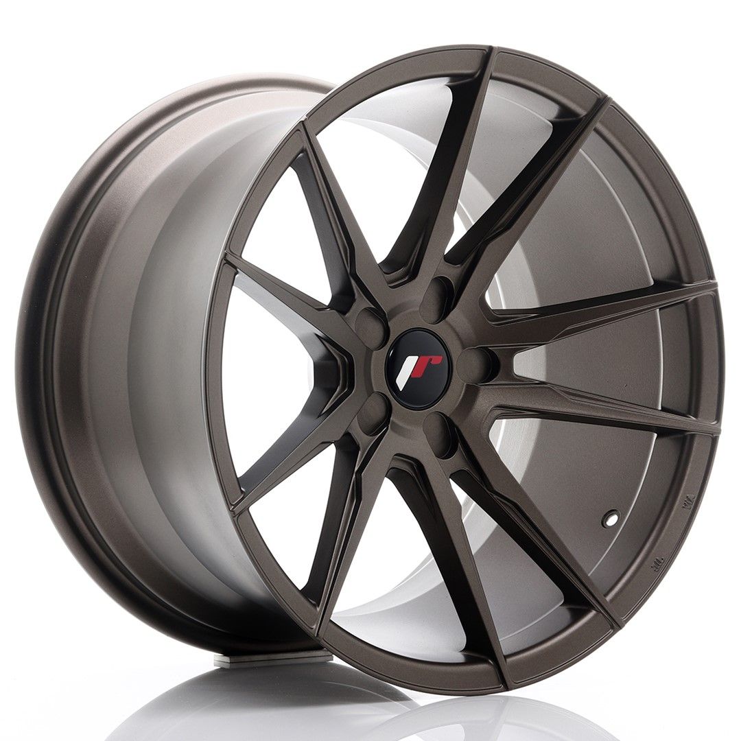 Image of JR-Wheels JR21 Velgen 19 Inch 11J ET15-30 Custom PCD Flat Bronze