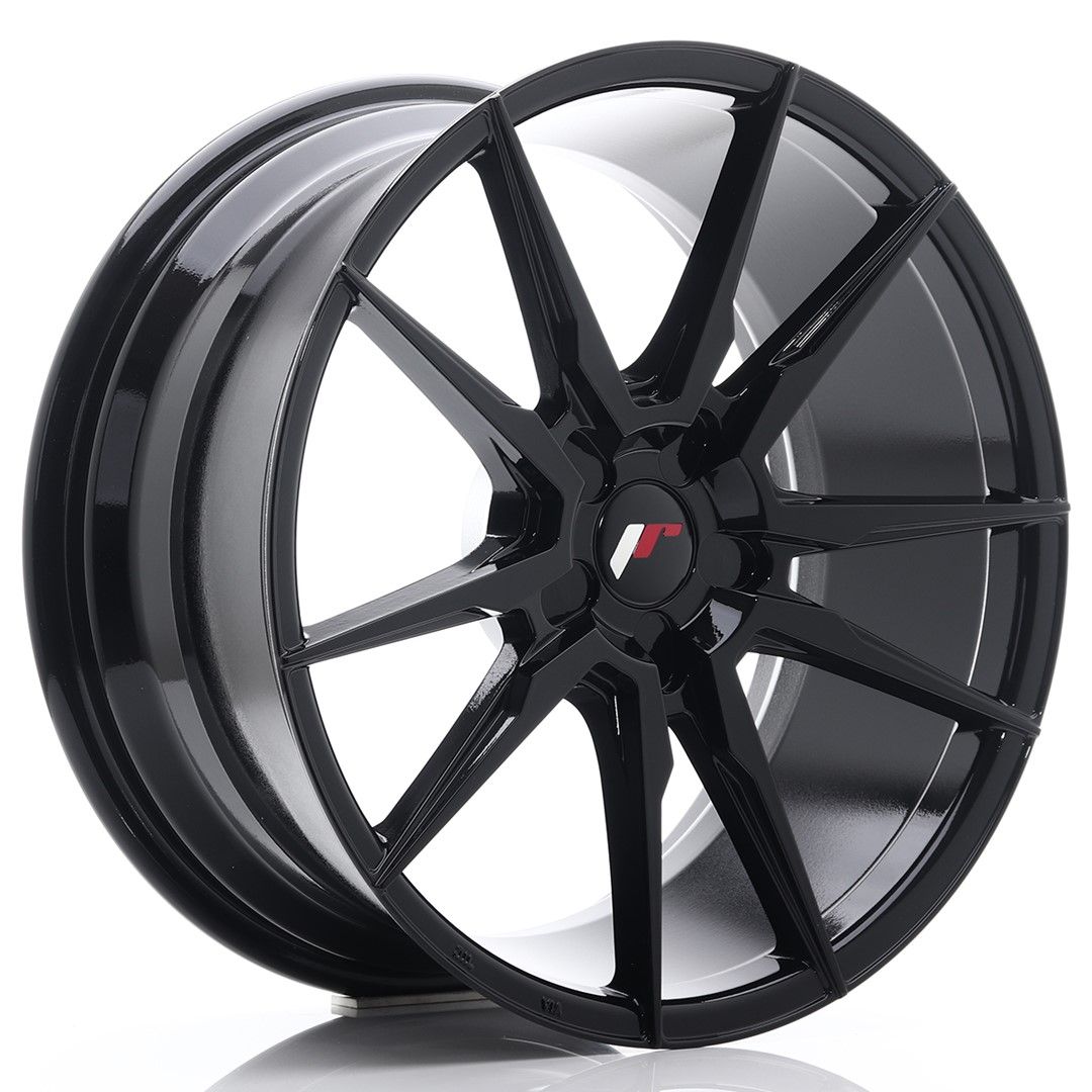Image of JR-Wheels JR21 Velgen 19 Inch 8.5J ET35-43 Custom PCD Gloss Black
