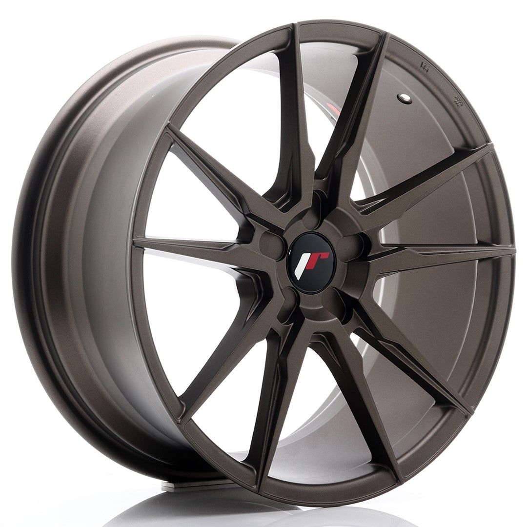 Image of JR-Wheels JR21 Velgen 19 Inch 8.5J ET35-43 Custom PCD Flat Bronze