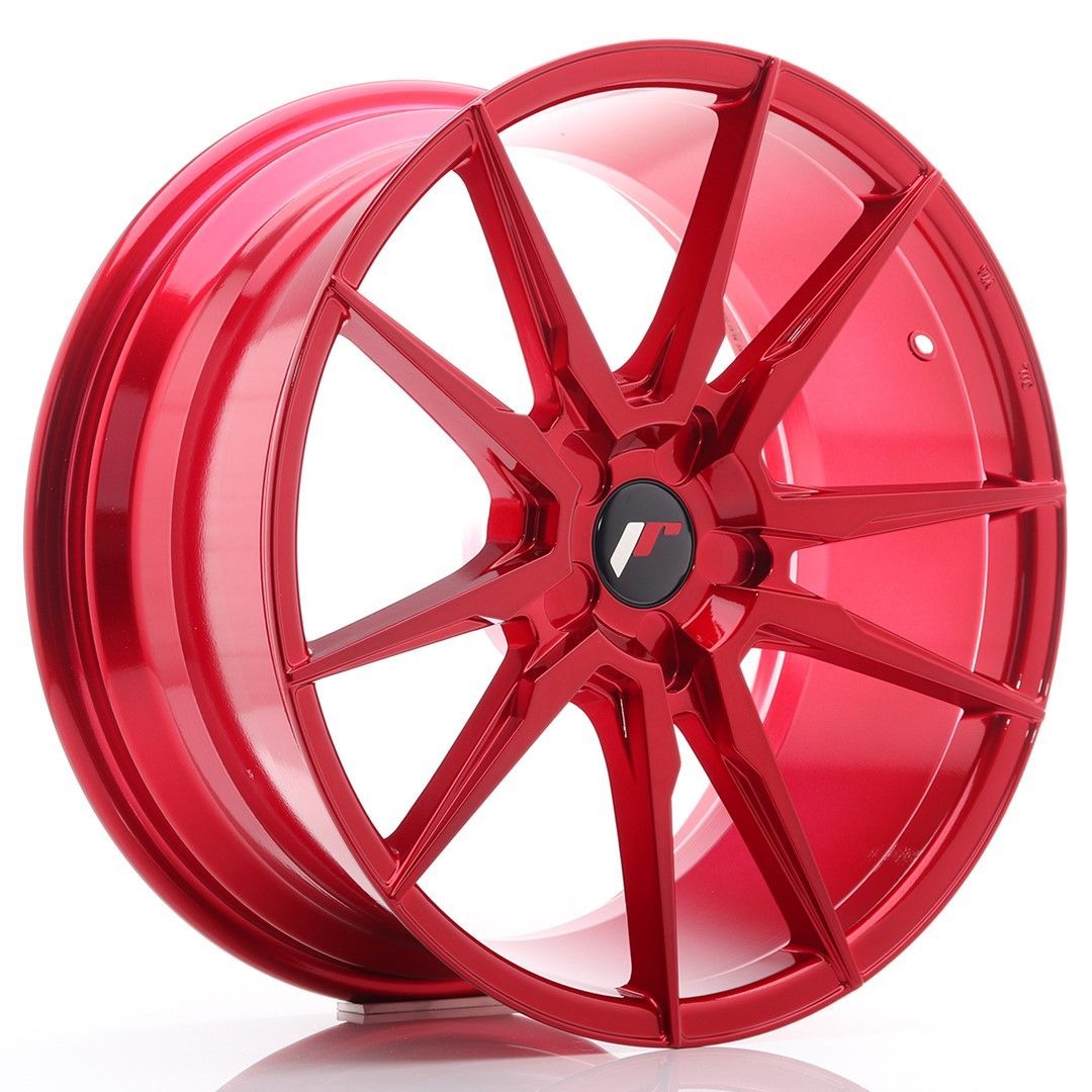Image of JR-Wheels JR21 Velgen 19 Inch 8.5J ET35-43 Custom PCD Platinum Red