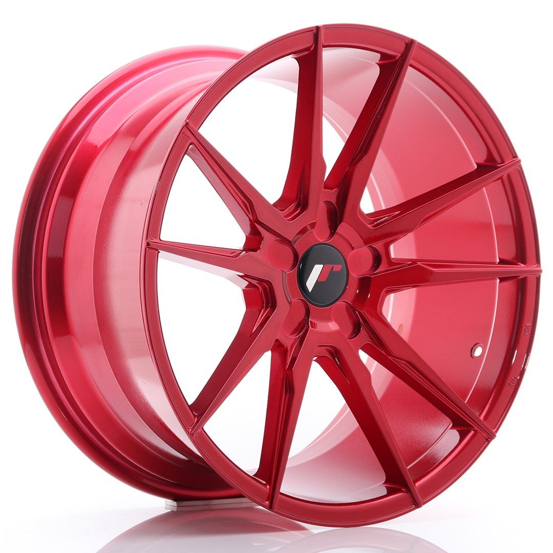 Image of JR-Wheels JR21 Velgen 19 Inch 9.5J ET20-40 Custom PCD Platinum Red