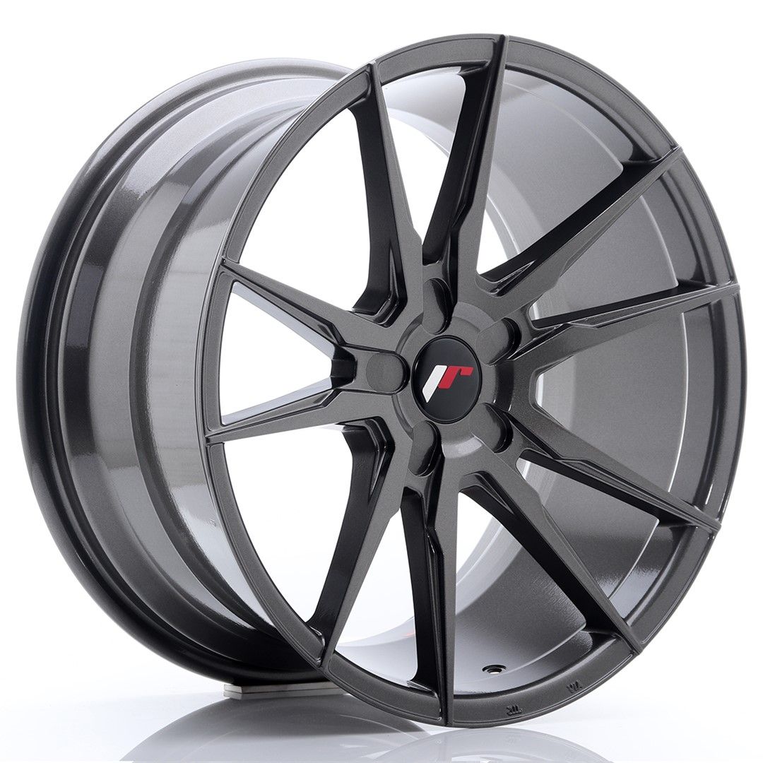 Image of JR-Wheels JR21 Velgen 19 Inch 9.5J ET35-40 Custom PCD Hyper Gray
