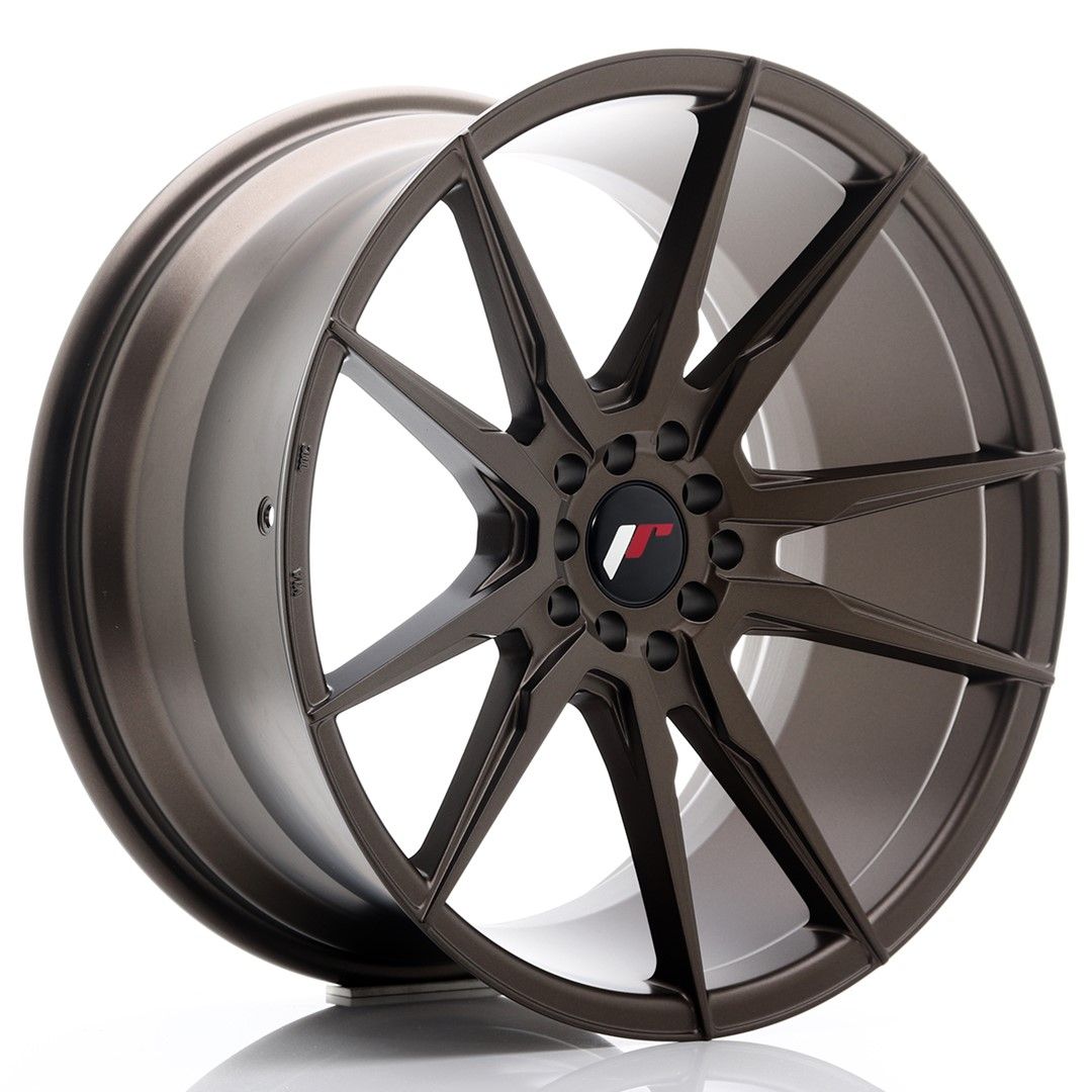 Image of JR-Wheels JR21 Velgen 19 Inch 9.5J ET35 5x100,5x120 Flat Bronze