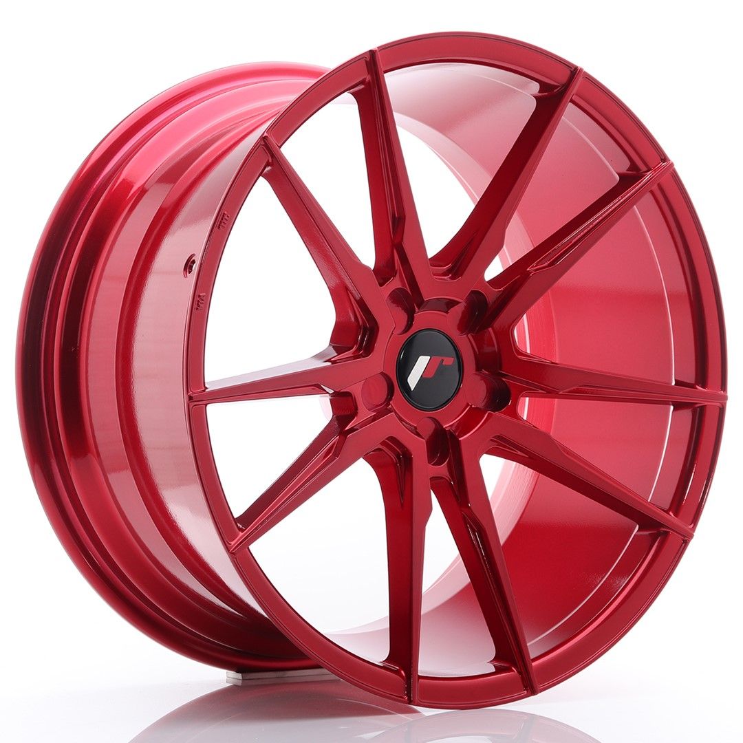 Image of JR-Wheels JR21 Velgen 20 Inch 10J ET20-40 Custom PCD Platinum Red