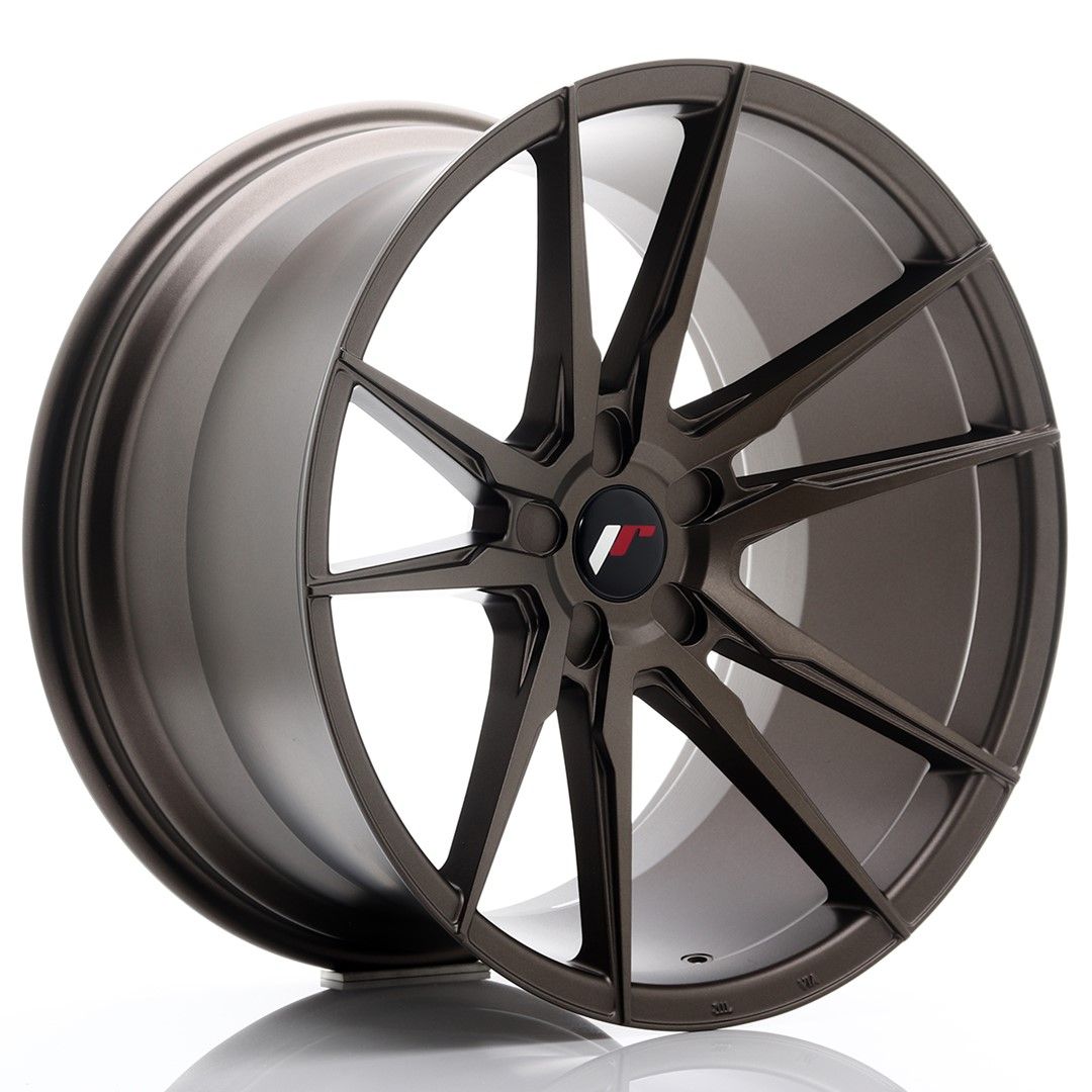 Image of JR-Wheels JR21 Velgen 20 Inch 11J ET20-30 Custom PCD Flat Bronze