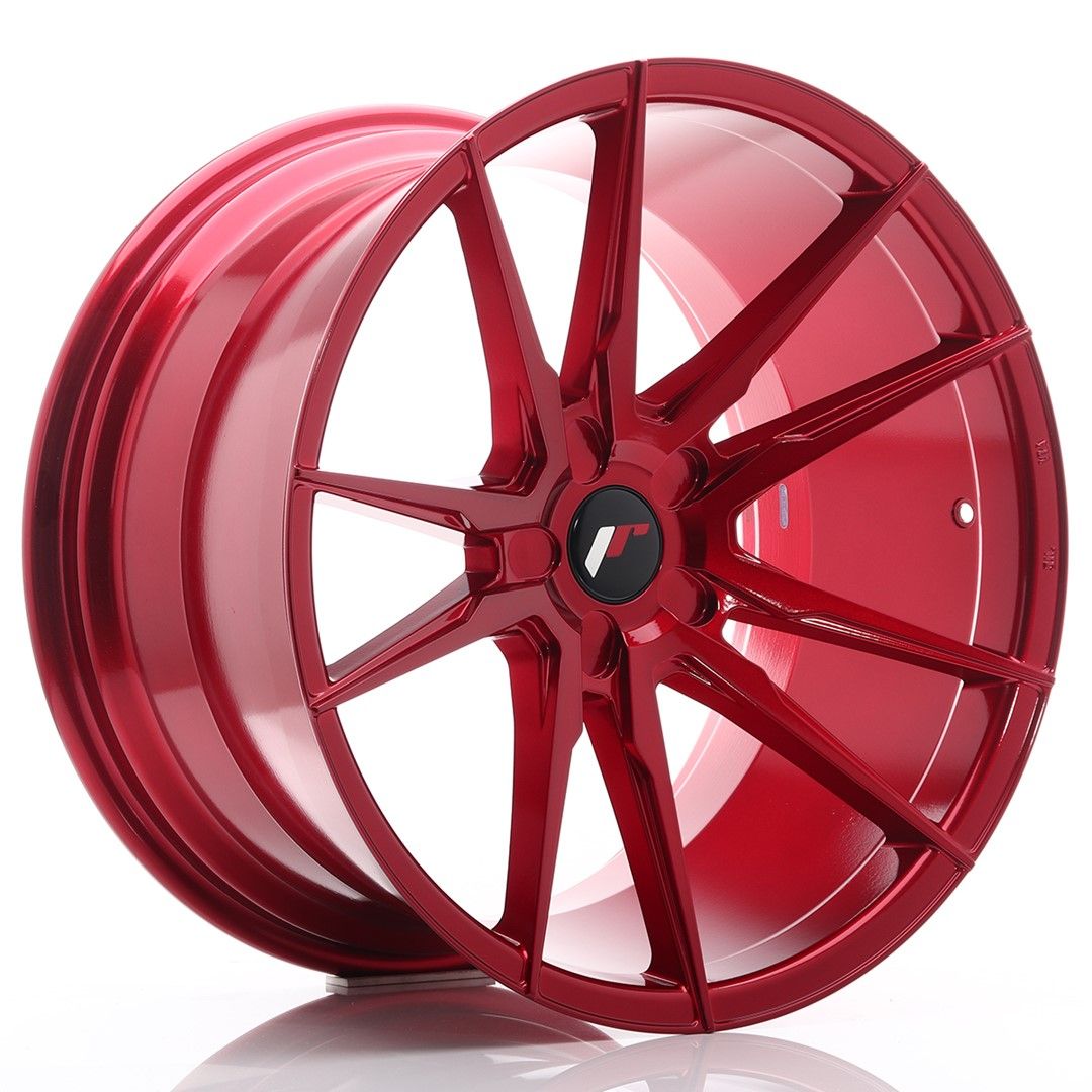 Image of JR-Wheels JR21 Velgen 20 Inch 11J ET20-30 Custom PCD Platinum Red