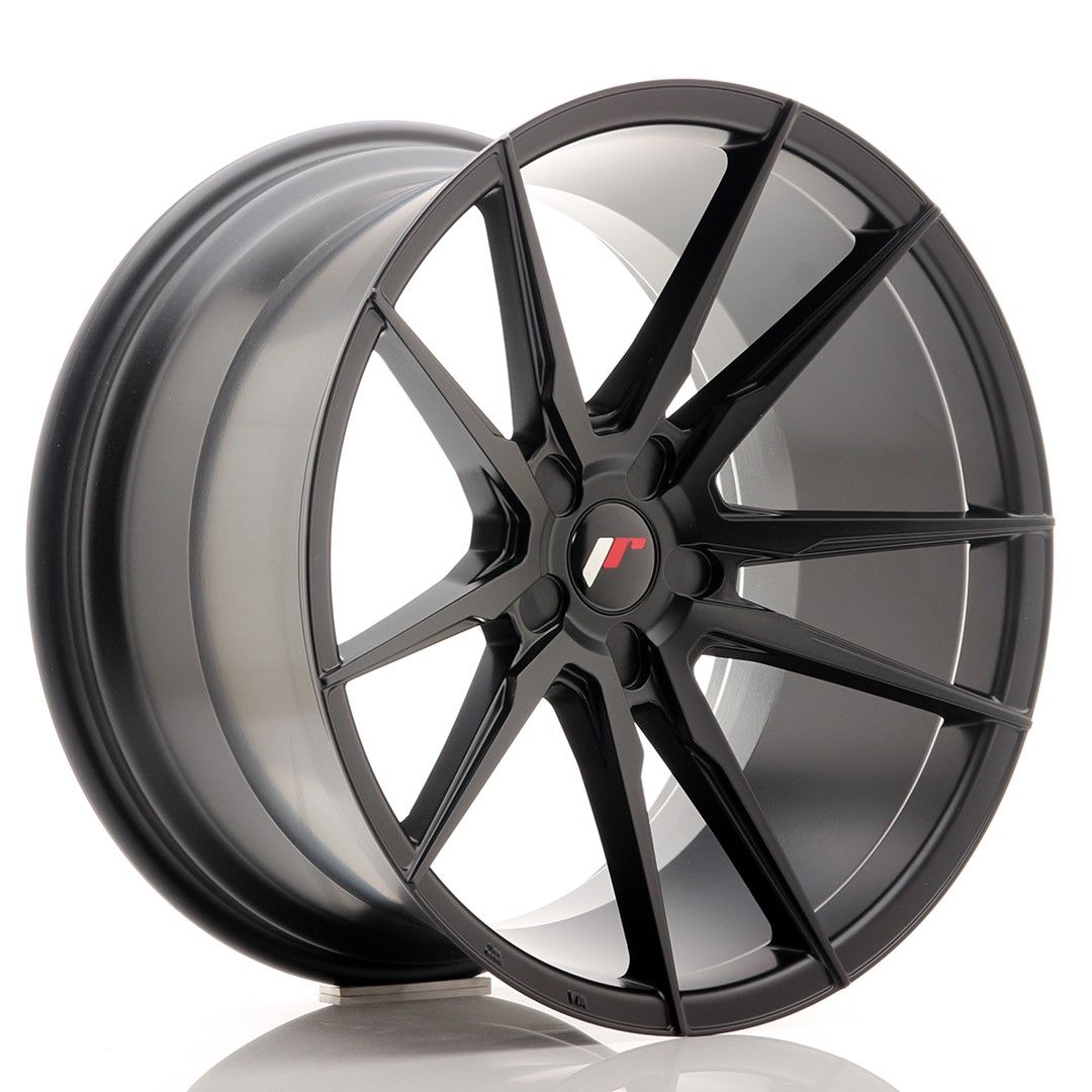 Image of JR-Wheels JR21 Velgen 20 Inch 11J ET30-50 Custom PCD Flat Black