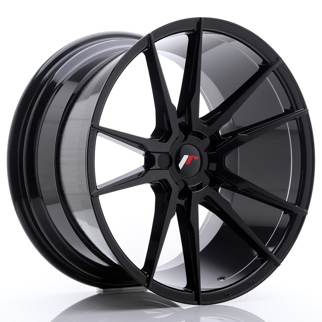 Image of JR-Wheels JR21 Velgen 20 Inch 11J ET30-50 Custom PCD Gloss Black