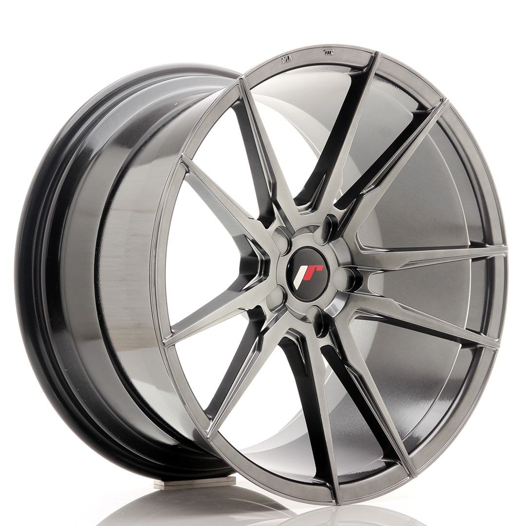 Image of JR-Wheels JR21 Velgen 20 Inch 11J ET30-50 Custom PCD Hyper Black