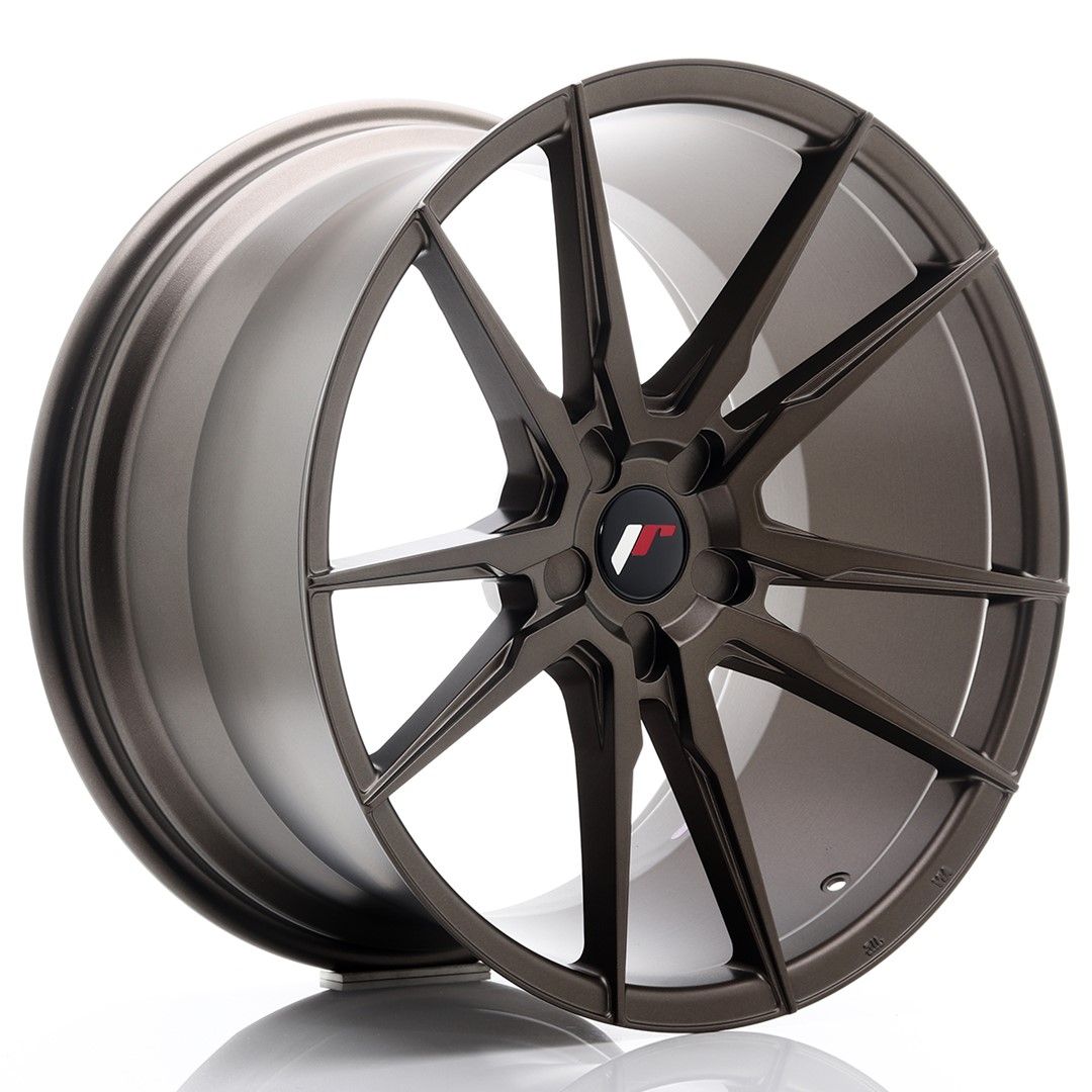 Image of JR-Wheels JR21 Velgen 20 Inch 11J ET30-50 Custom PCD Flat Bronze