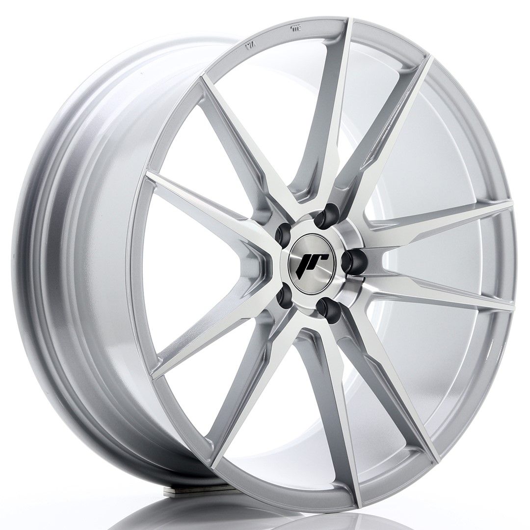 Image of JR-Wheels JR21 Velgen 20 Inch 8.5J ET40 5x112 Silver Machined Face