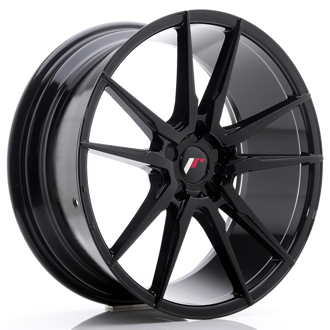 Image of JR-Wheels JR21 Velgen 20 Inch 8.5J ET40 Custom PCD Gloss Black