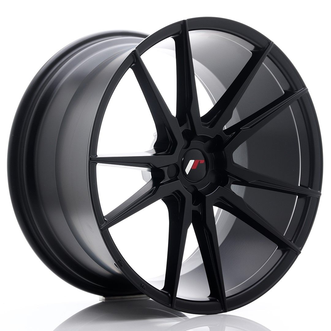 Image of JR-Wheels JR21 Velgen 21 Inch 11J ET15-55 Custom PCD Flat Black