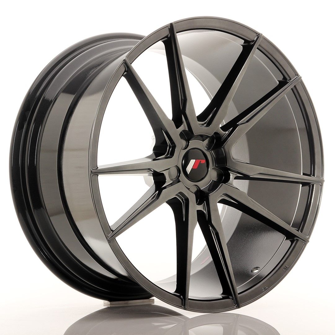 Image of JR-Wheels JR21 Velgen 21 Inch 11J ET15-55 Custom PCD Hyper Black