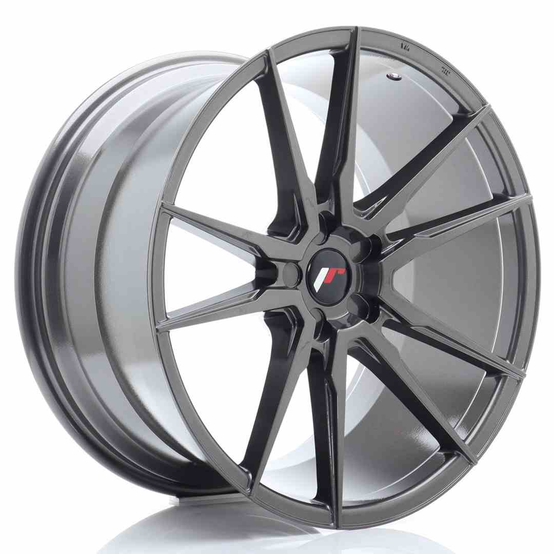 Image of JR-Wheels JR21 Velgen 21 Inch 11J ET15-55 Custom PCD Hyper Gray