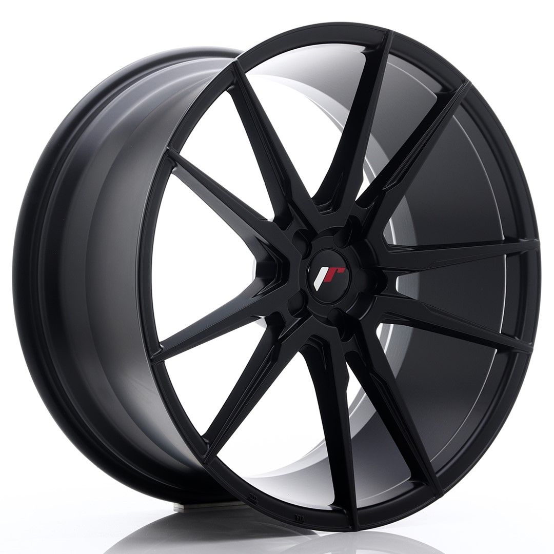 Image of JR-Wheels JR21 Velgen 22 Inch 10.5J ET15-52 Custom PCD Flat Black