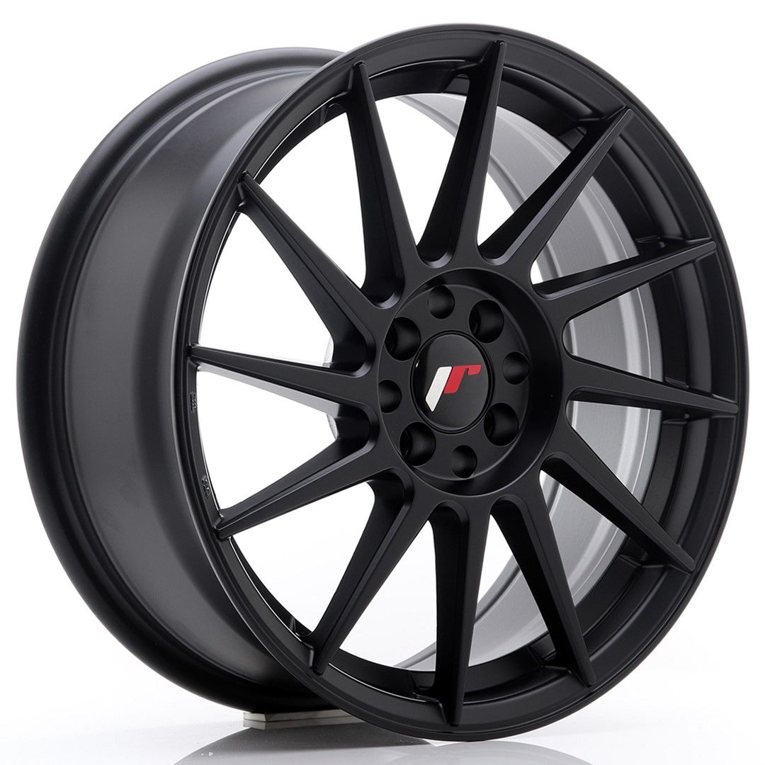 Image of JR-Wheels JR22 Velgen 17 Inch 7J ET35 4x100,4x114.3 Flat Black