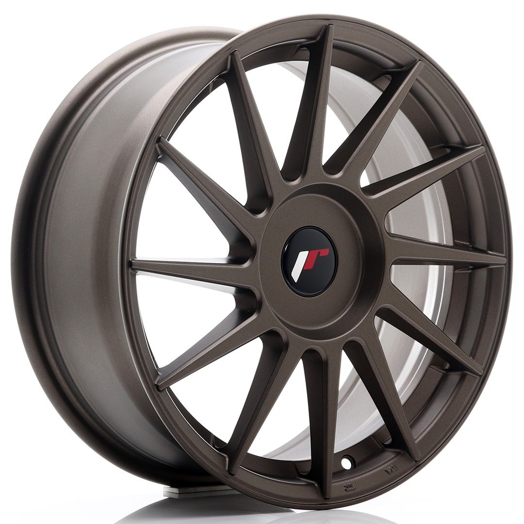 Image of JR-Wheels JR22 Velgen 17 Inch 7J ET35-40 Custom PCD Flat Bronze