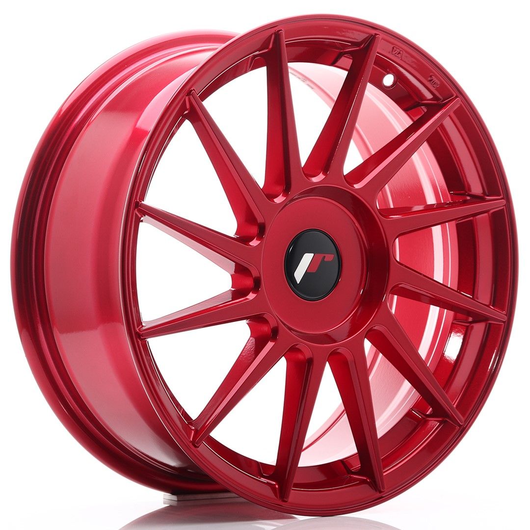 Image of JR-Wheels JR22 Velgen 17 Inch 7J ET35-40 Custom PCD Platinum Red