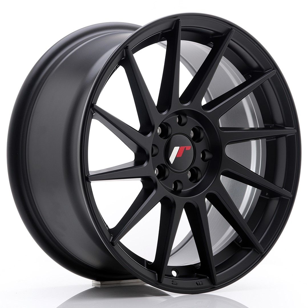Image of JR-Wheels JR22 Velgen 17 Inch 8J ET35 4x100,4x114.3 Flat Black