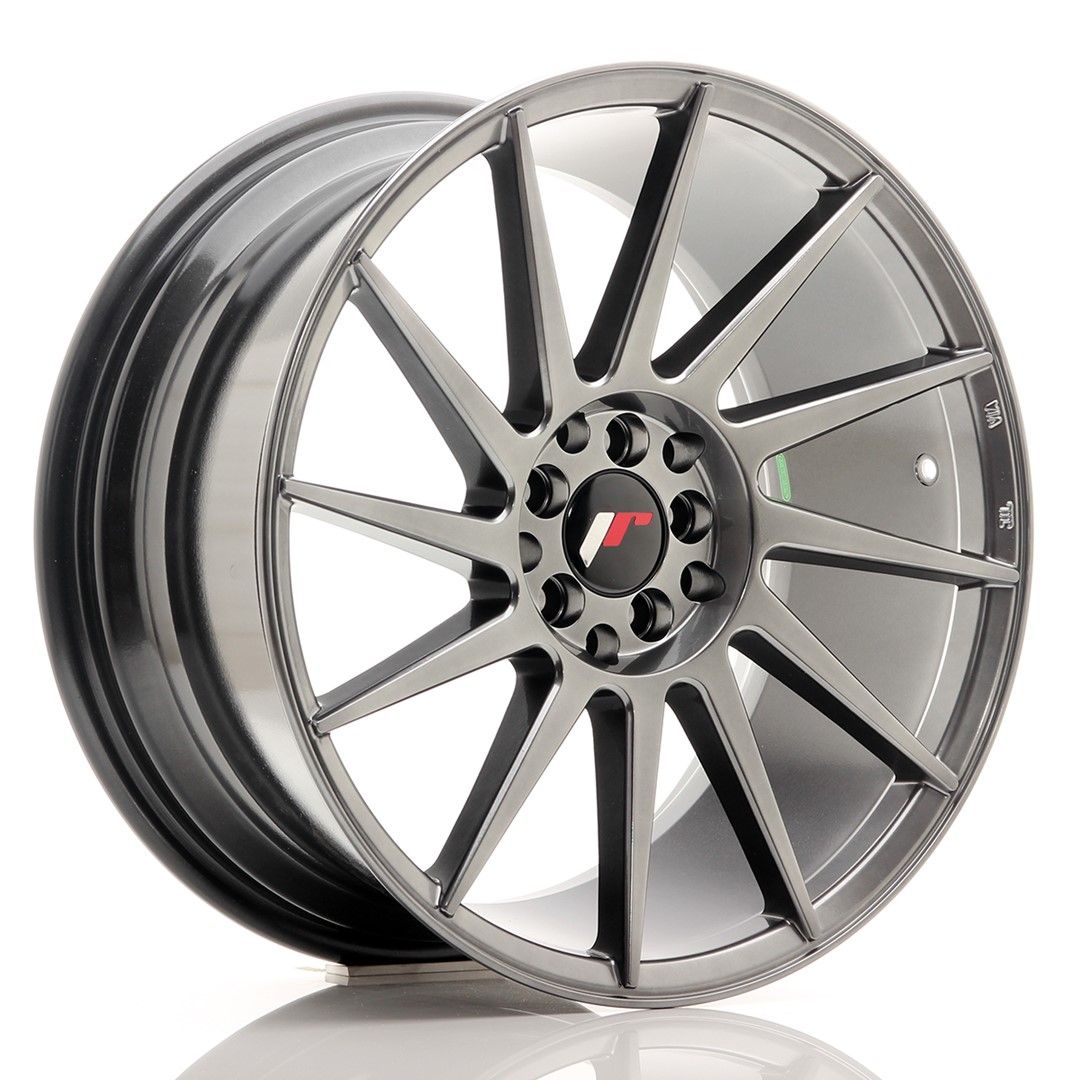 Image of JR-Wheels JR22 Velgen 18 Inch 8.5J ET35 5x100,5x120 Hyper Black
